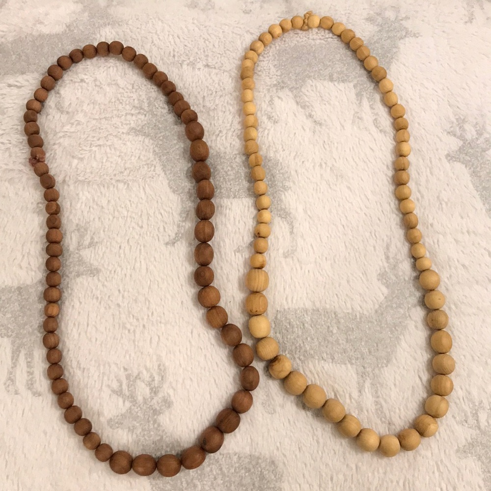 Wooden Bead Necklaces